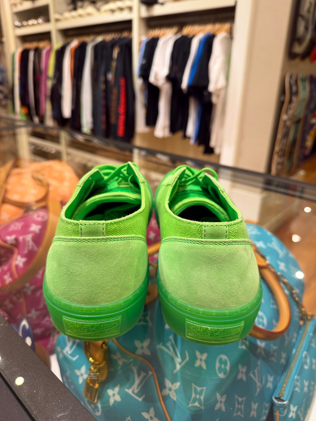 Louis Vuitton Tattoo Low Sneakers - Green