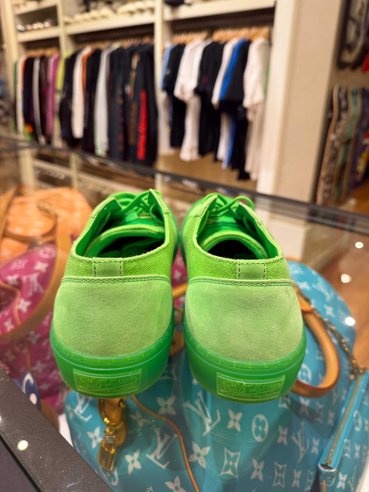 Louis Vuitton Tattoo Low Sneakers - Green