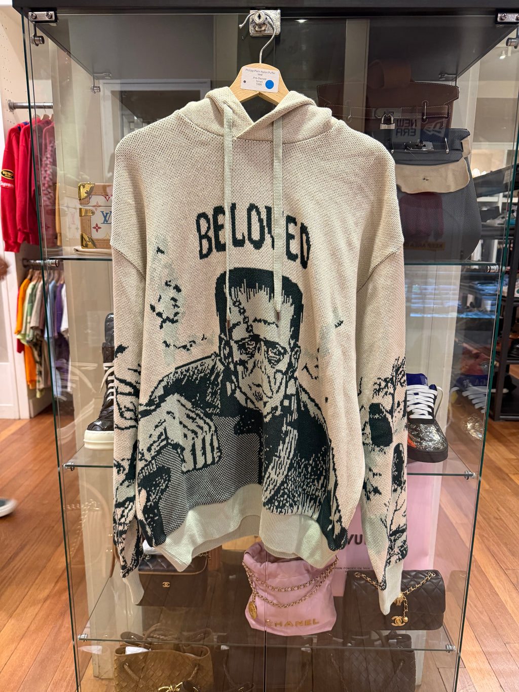 Kapital Be loved Frankenstein Knit Hoodie
