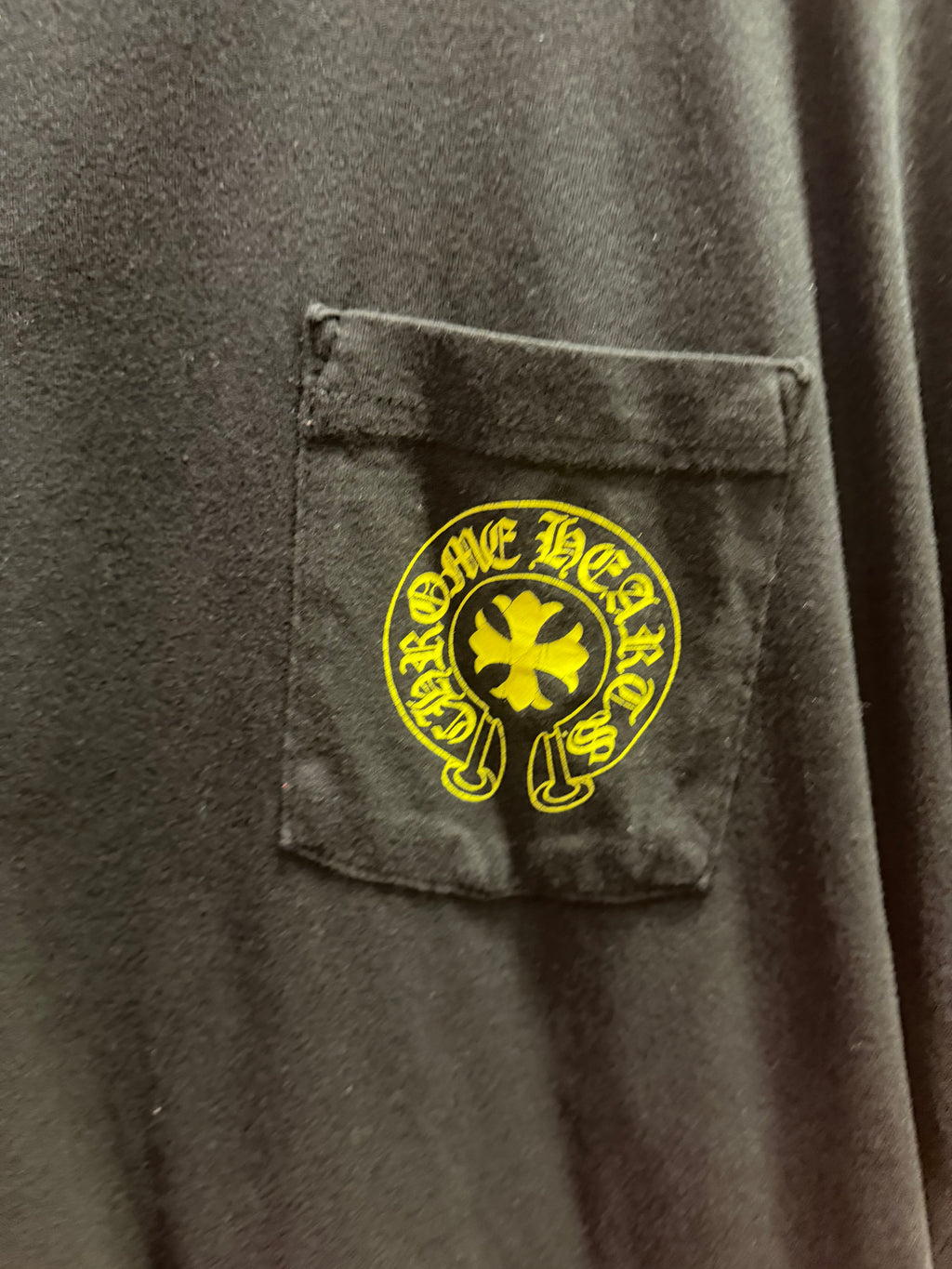 Chrome Hearts Eye Chart
Hollywood Tee - Black/NeonYellow