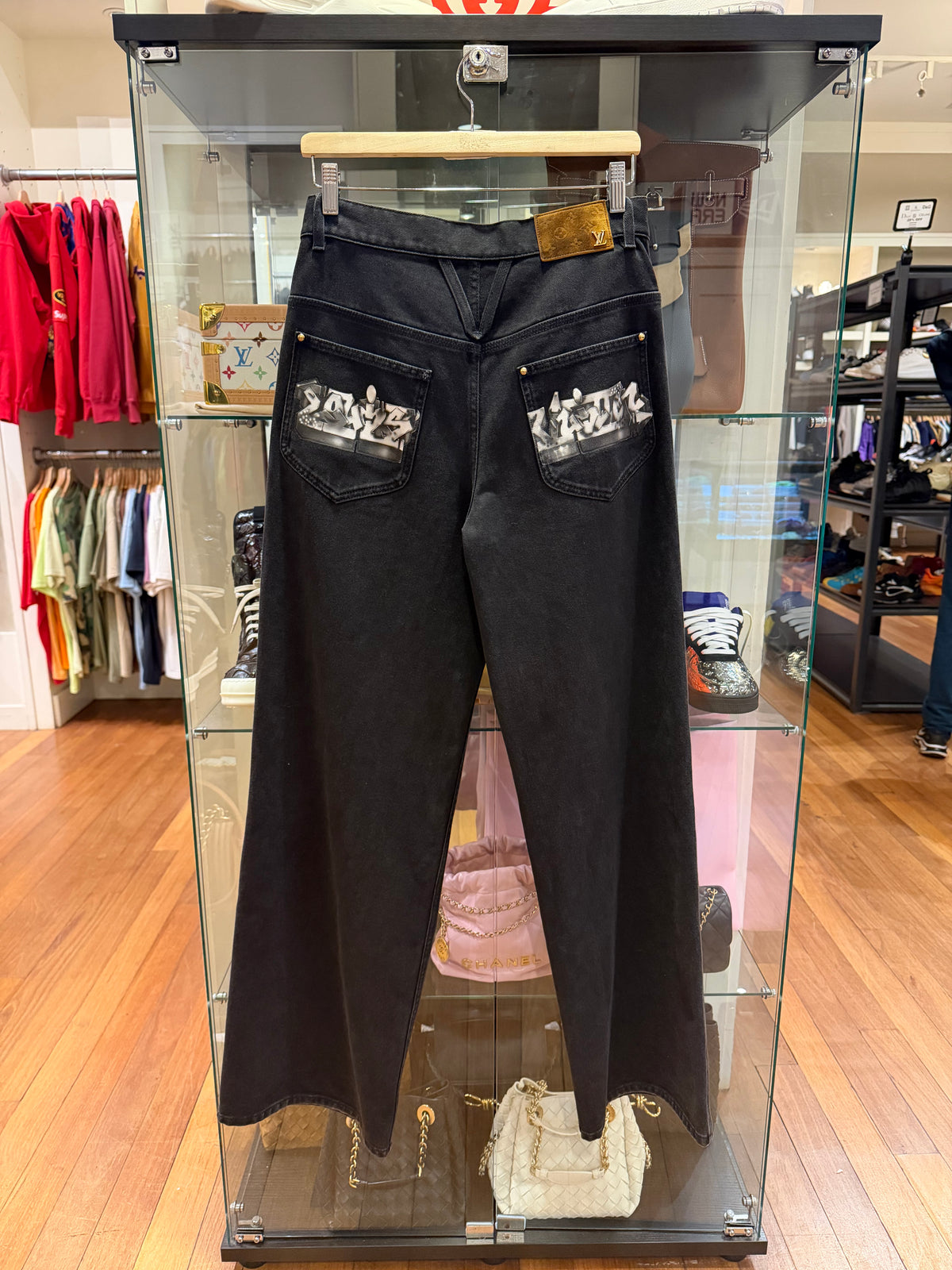 Louis Vuitton Black Denim
Grafitti Jeans