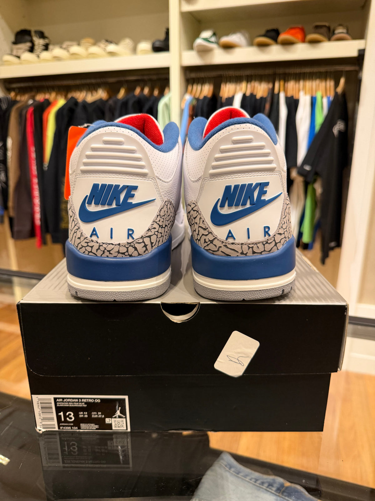 Jordan 3 retro true blue