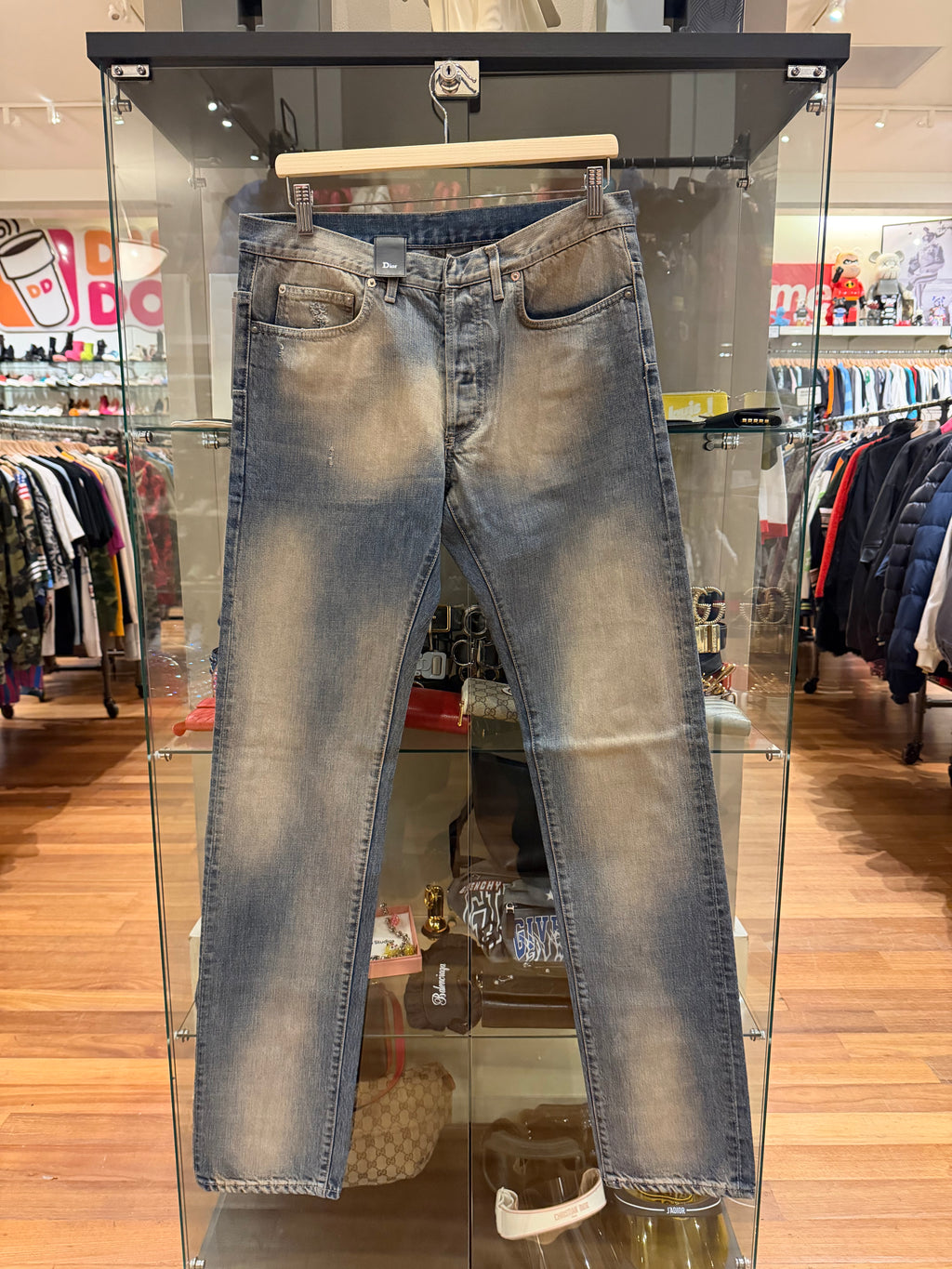 Dior Homme SS10 Light Wash Denim Jeans - Clouds In The Sky By Kris Van Assche