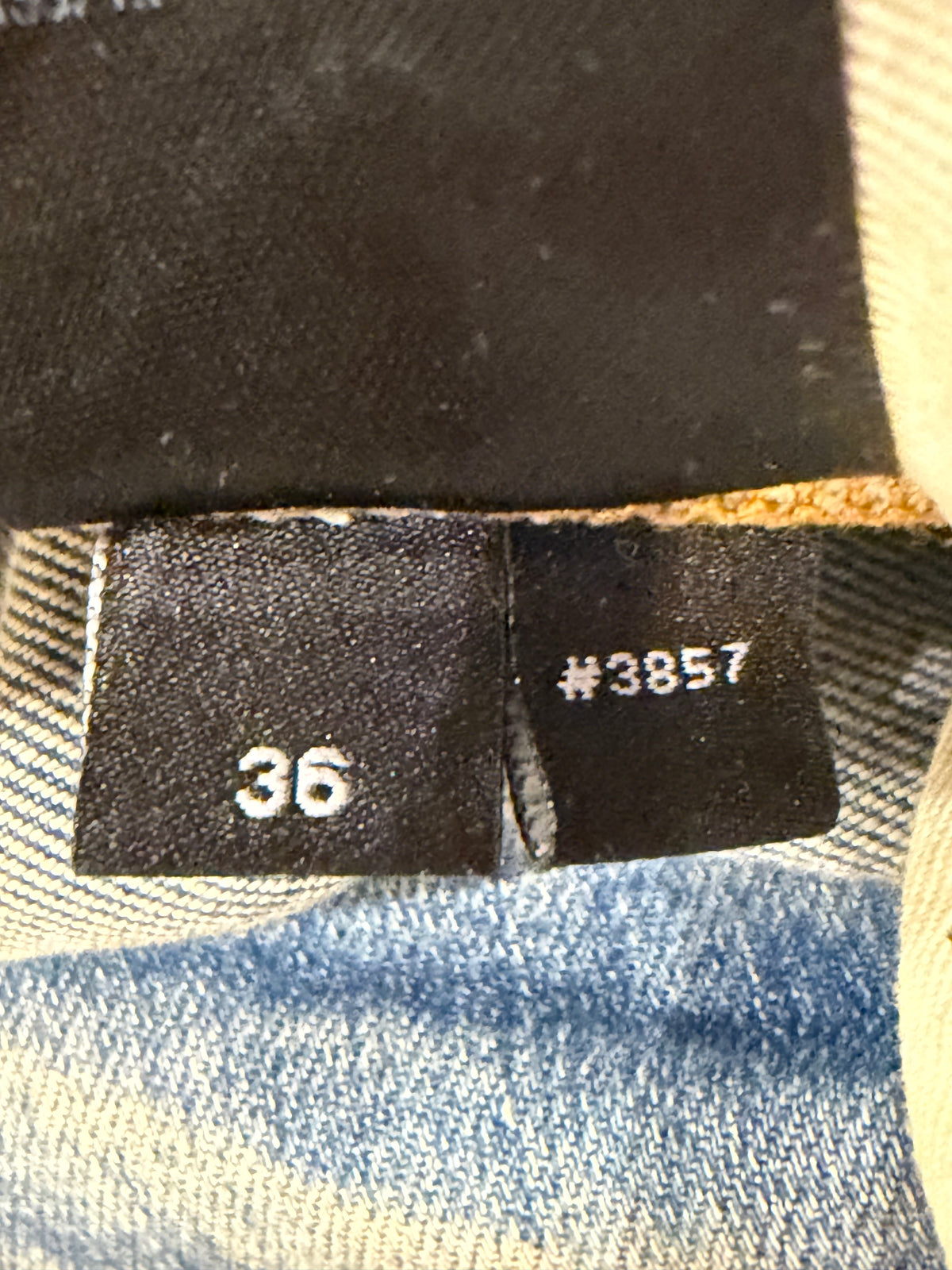 Amiri MX1 Distressed Skinny Jeans - Light Wash / White Patches