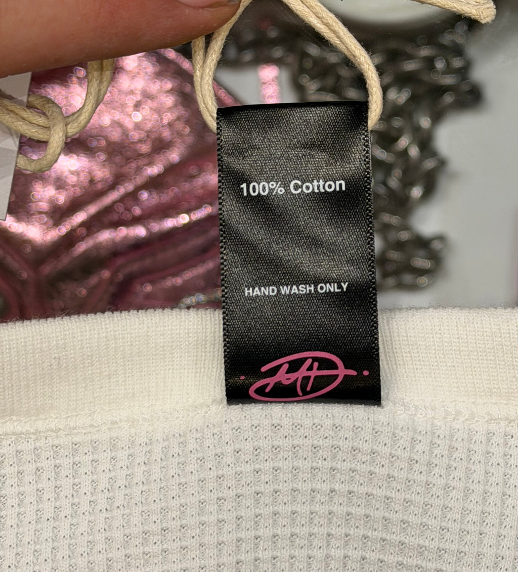 Anti Promo Matty Boy 'Sex Records' Thermal LS - White