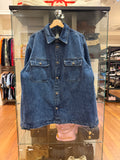 Chrome Hearts Denim Quilted Work Shirt - Blue