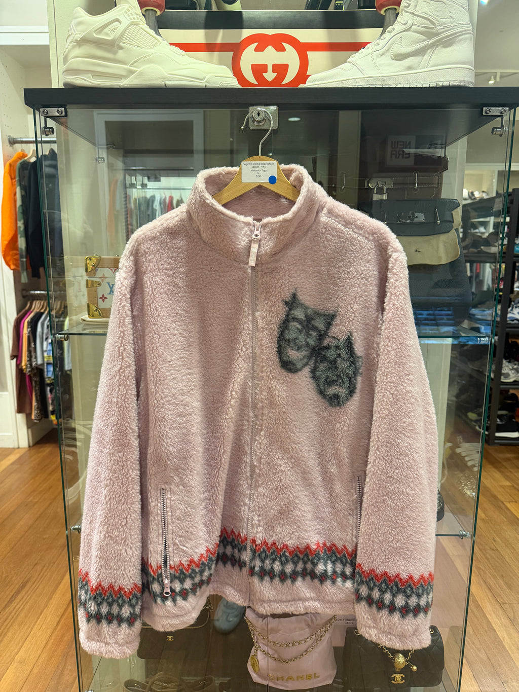 Supreme Drama Mask Fleece Jacket