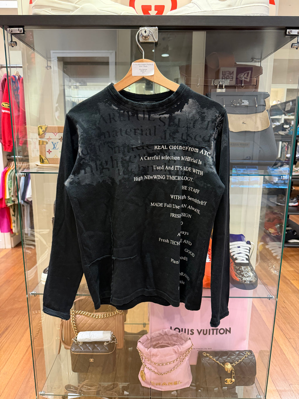 In The Attic Graphic Poem LS
Shirt - Black