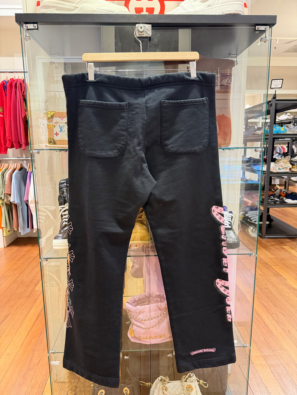 Chrome Hearts Jesse Jo Stark
Deadly Doll Sweatpants -
Black