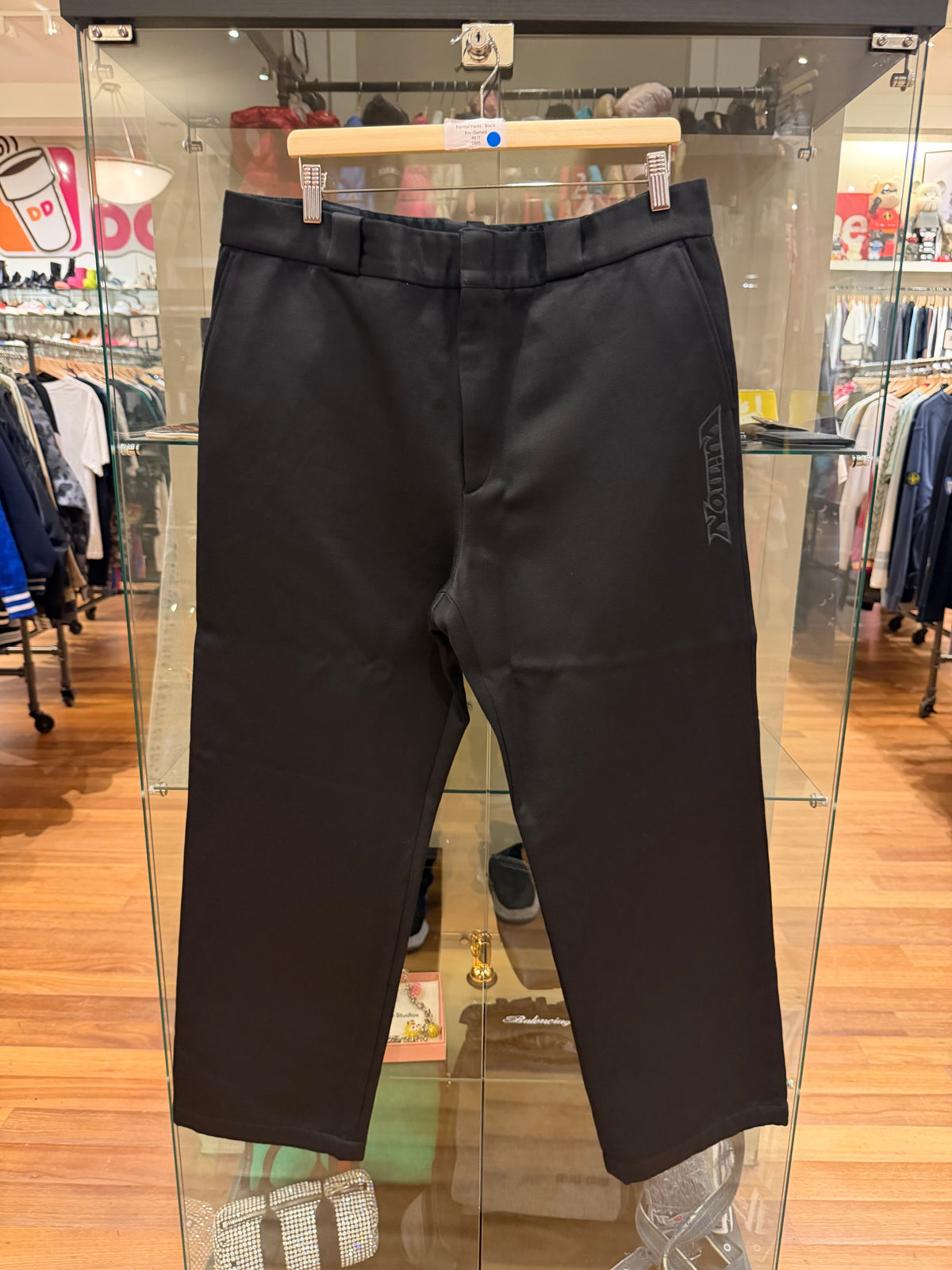 Louis Vuitton Chino Wool Formal Pants - Black