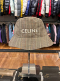 Celine Plaid Bucket Hat