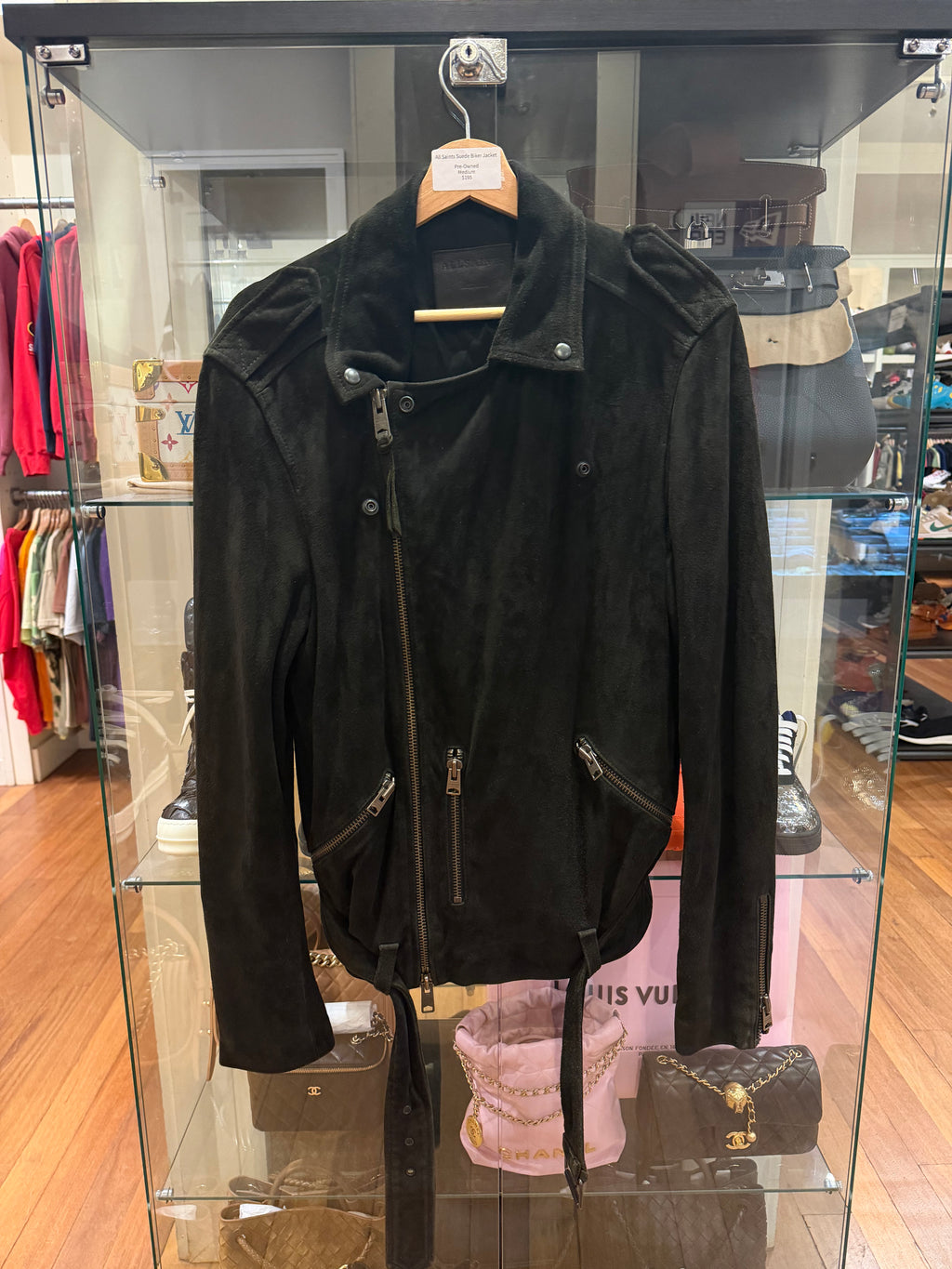 All Saints Suede Biker Jacket
Pre-Owned