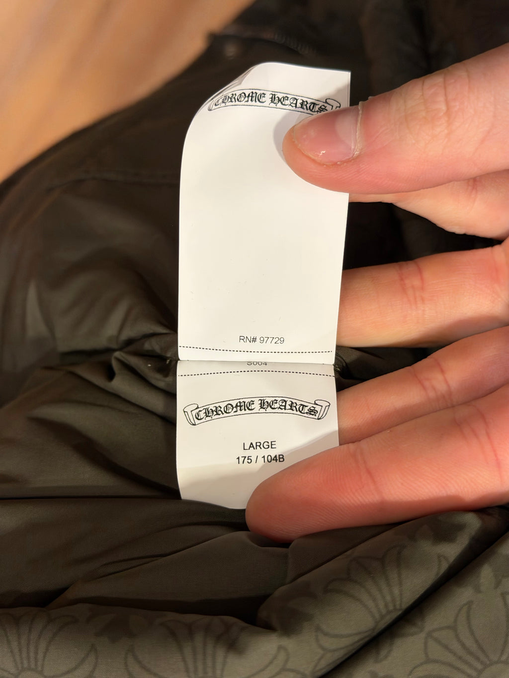 Chrome Hearts Monogram Down Puffer Vest