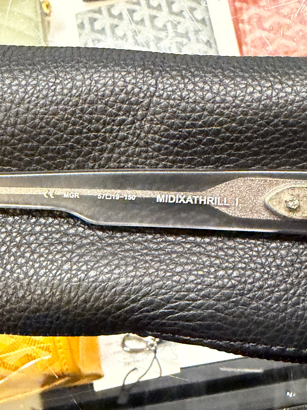 Chrome Hearts MIDIXATHRILL Glasses - Clear/Grey