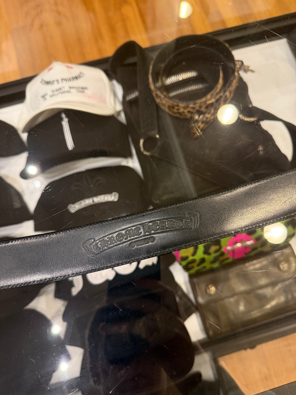 Chrome Hearts XL Oval Buckle Belt