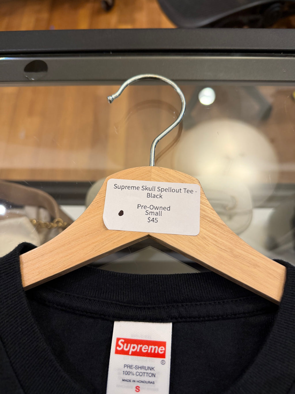 Supreme Skull Spellout Tee