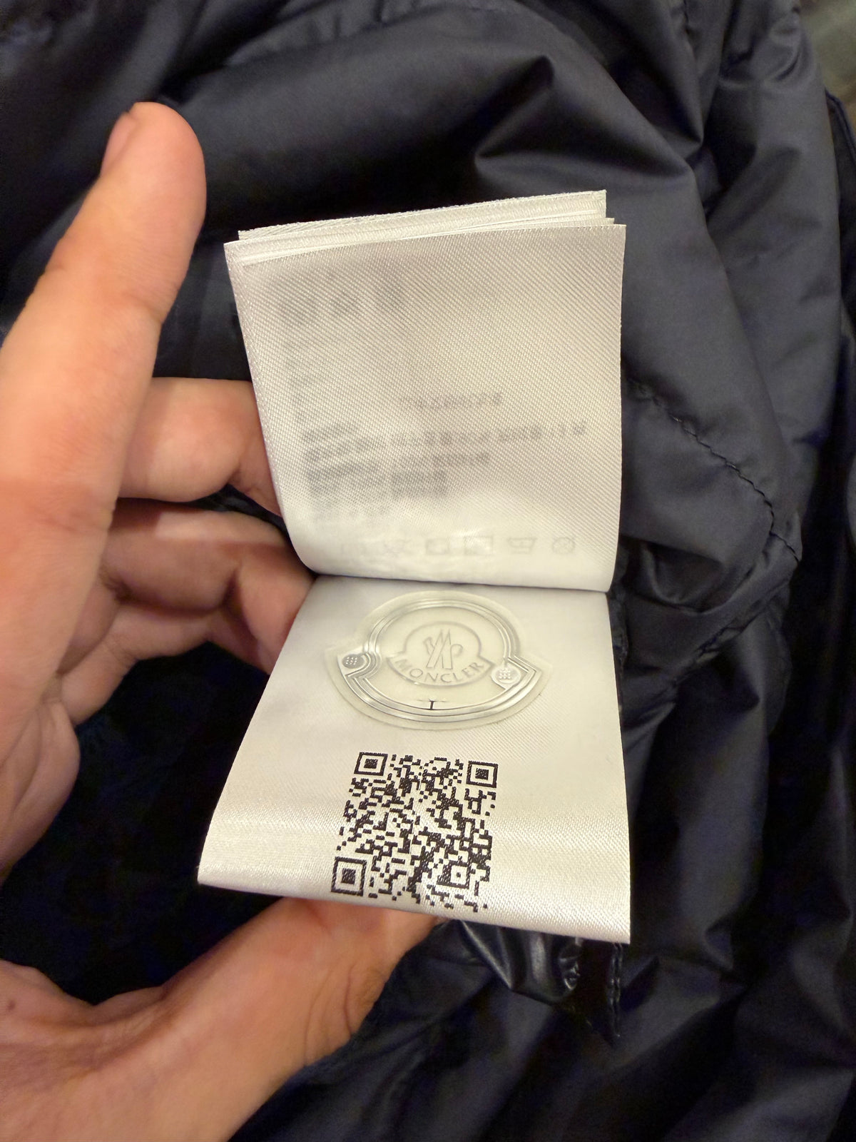 Moncler Evrine Giubbotto - Navy