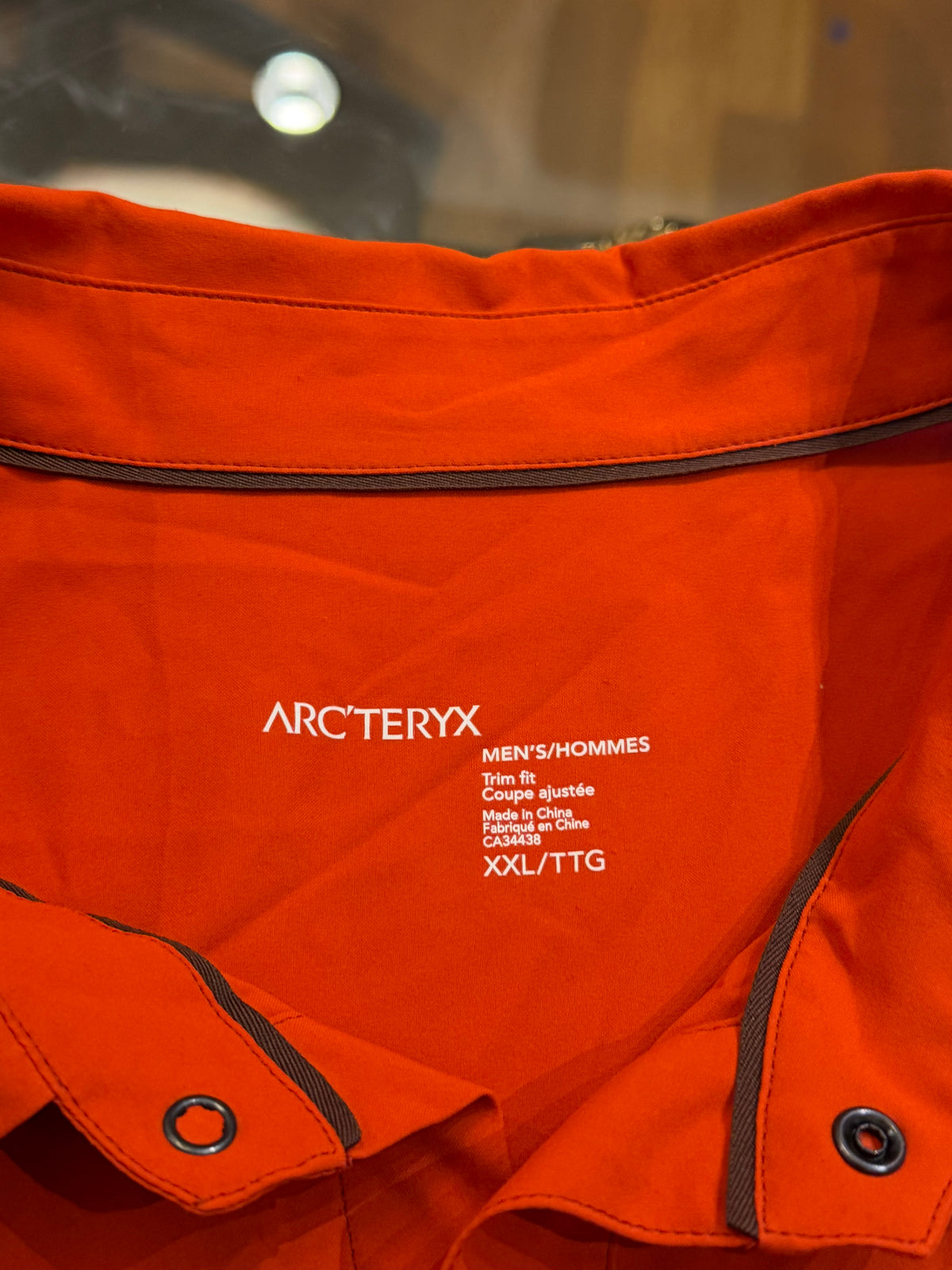 Arc'Teryx Button Up Shirt -
Red