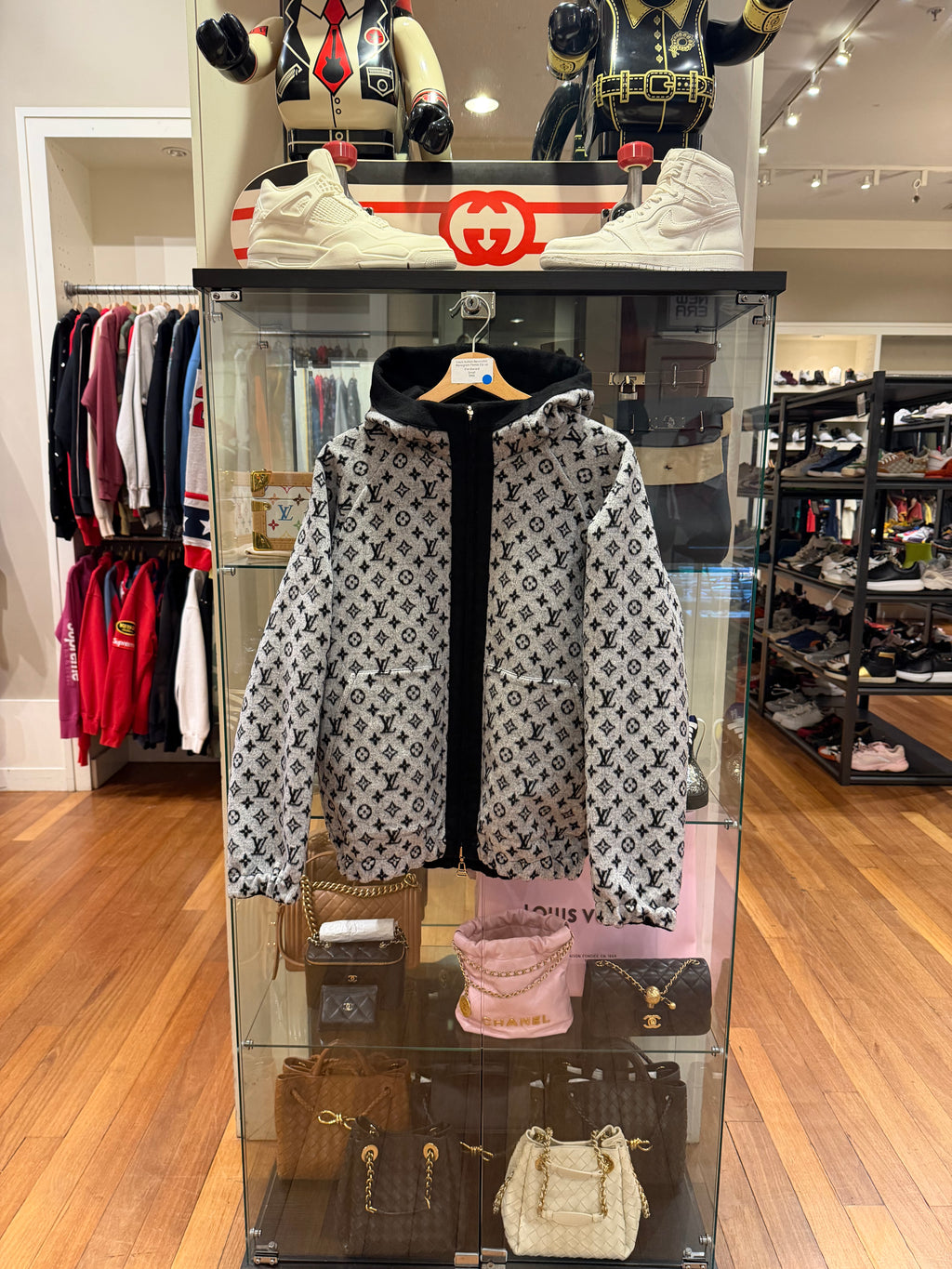 Louis Vuitton Reversible
Monogram Fleece Zip Up