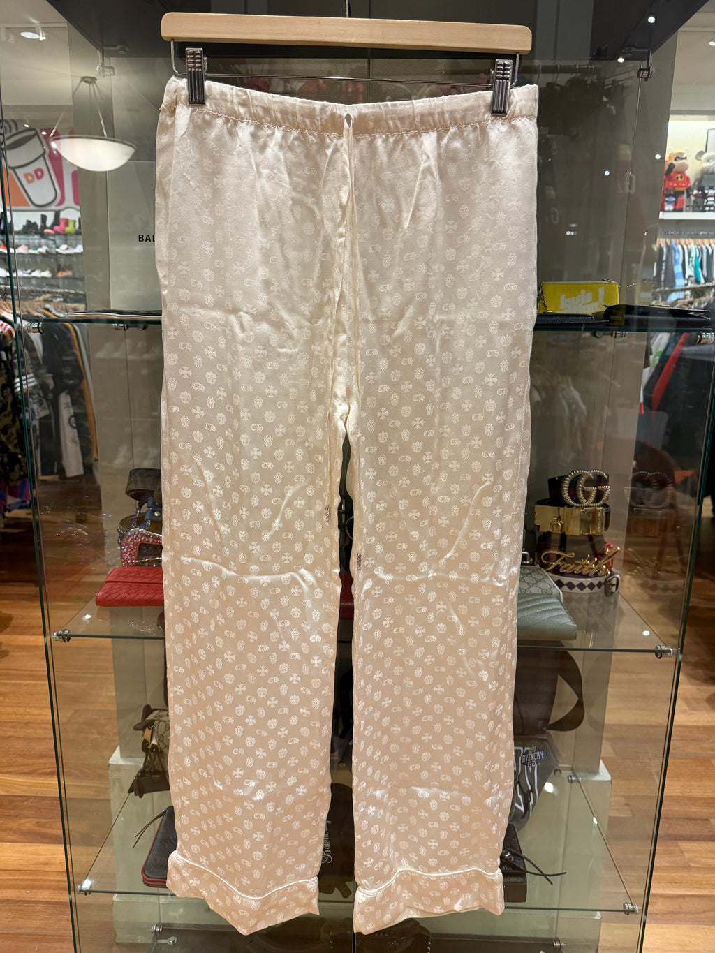 Chrome Hearts Silk Monogram Pajamas
