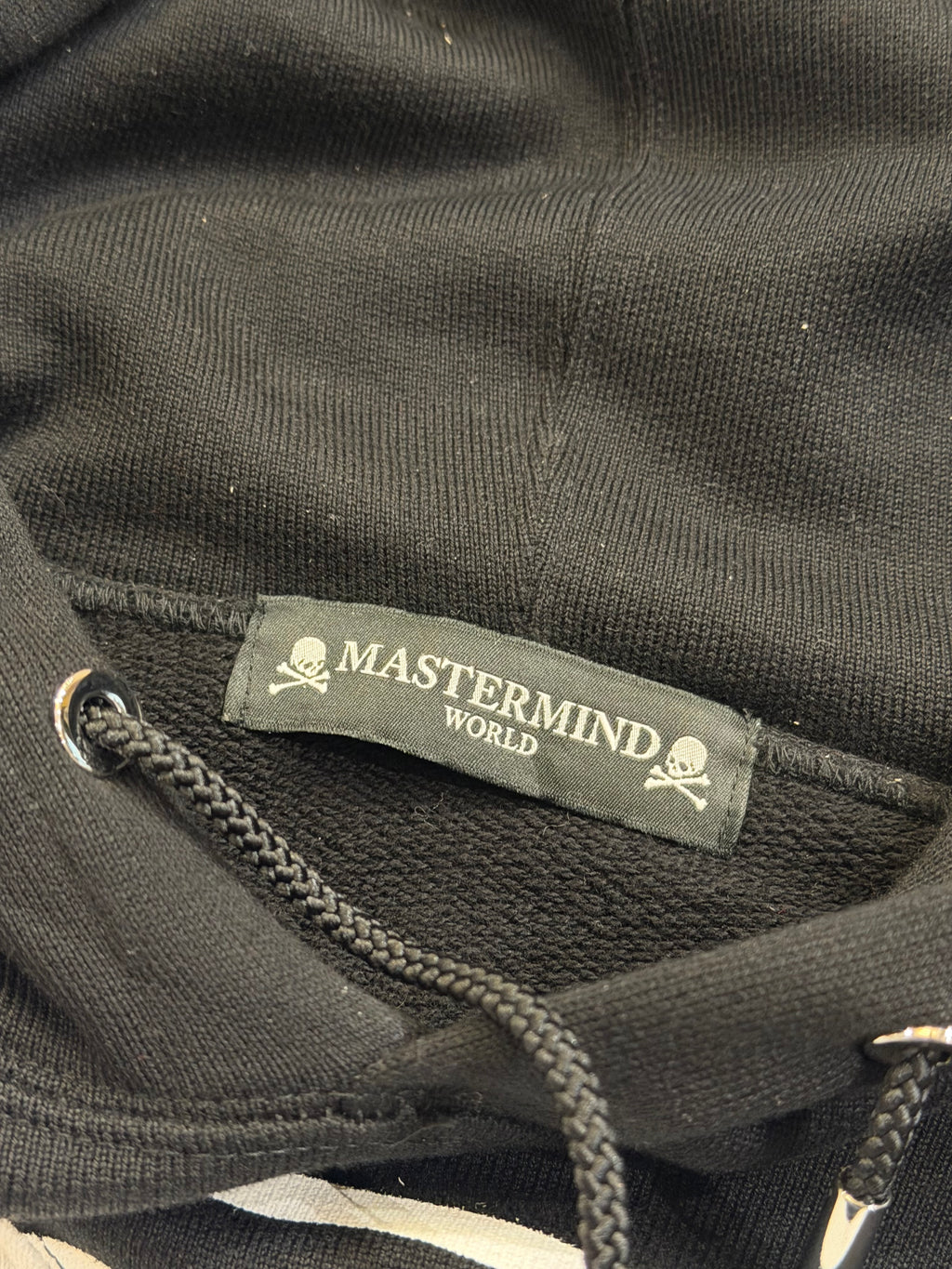 Mastermind World Colorblock Skull & Bones Motif Hoodie