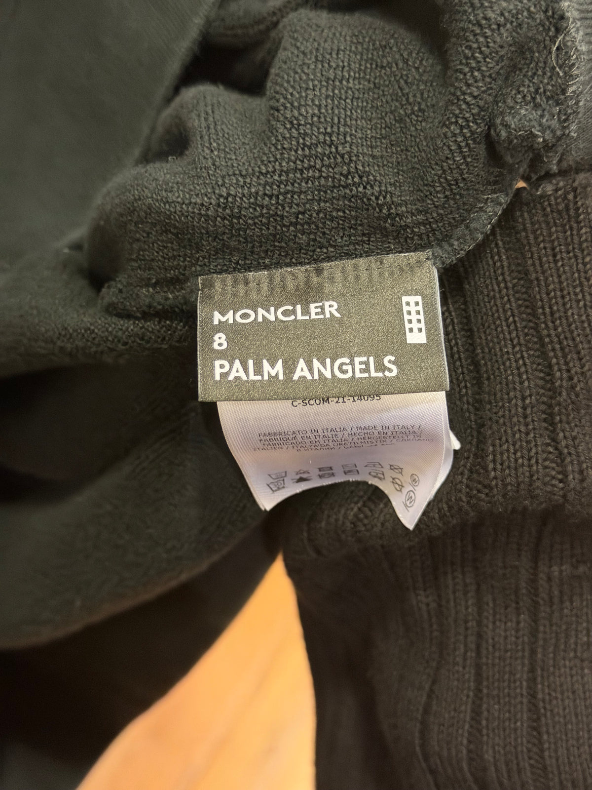 Moncler x Palm Angels Wing Patch Crewneck