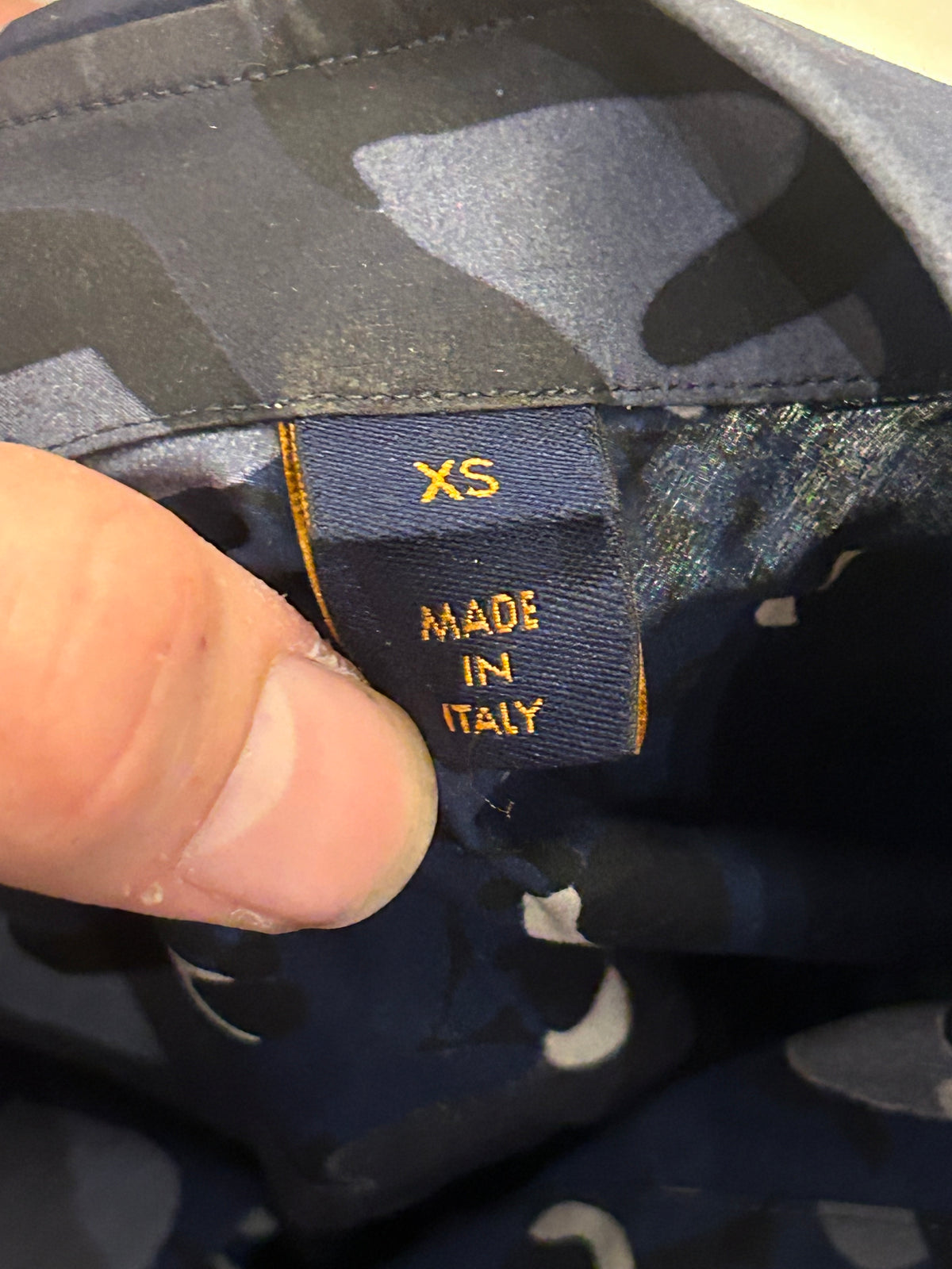 Louis Vuitton Camo DNA Button Down Shirt - Blue