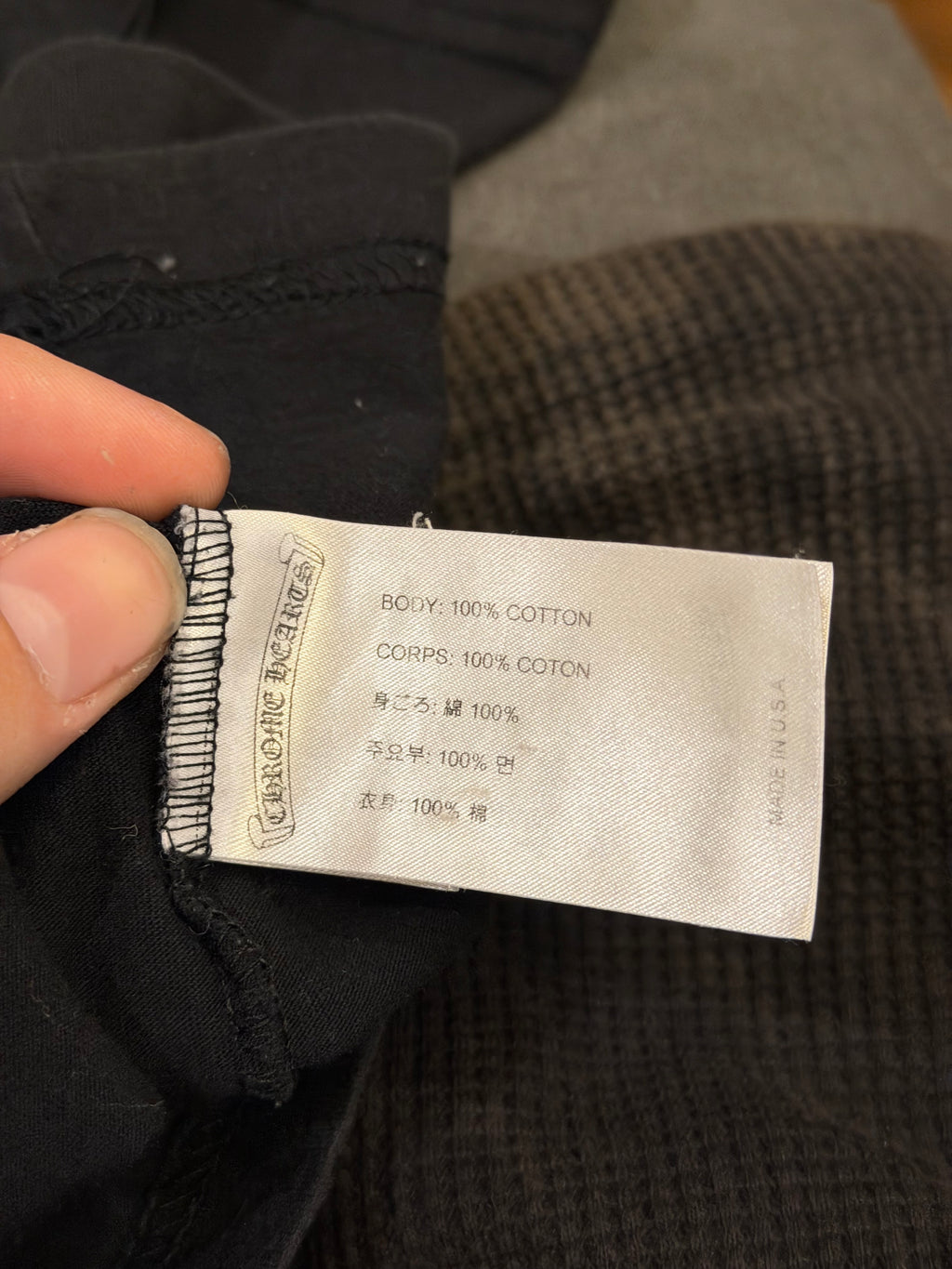 Chrome Hearts Text Logo
Print Tee