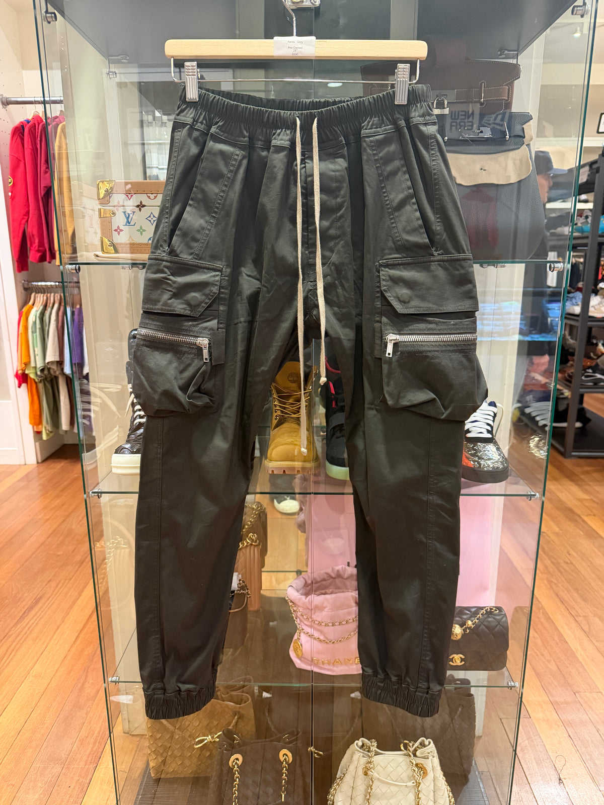 Rick Owens Mastadon Cargo Pants - Grey