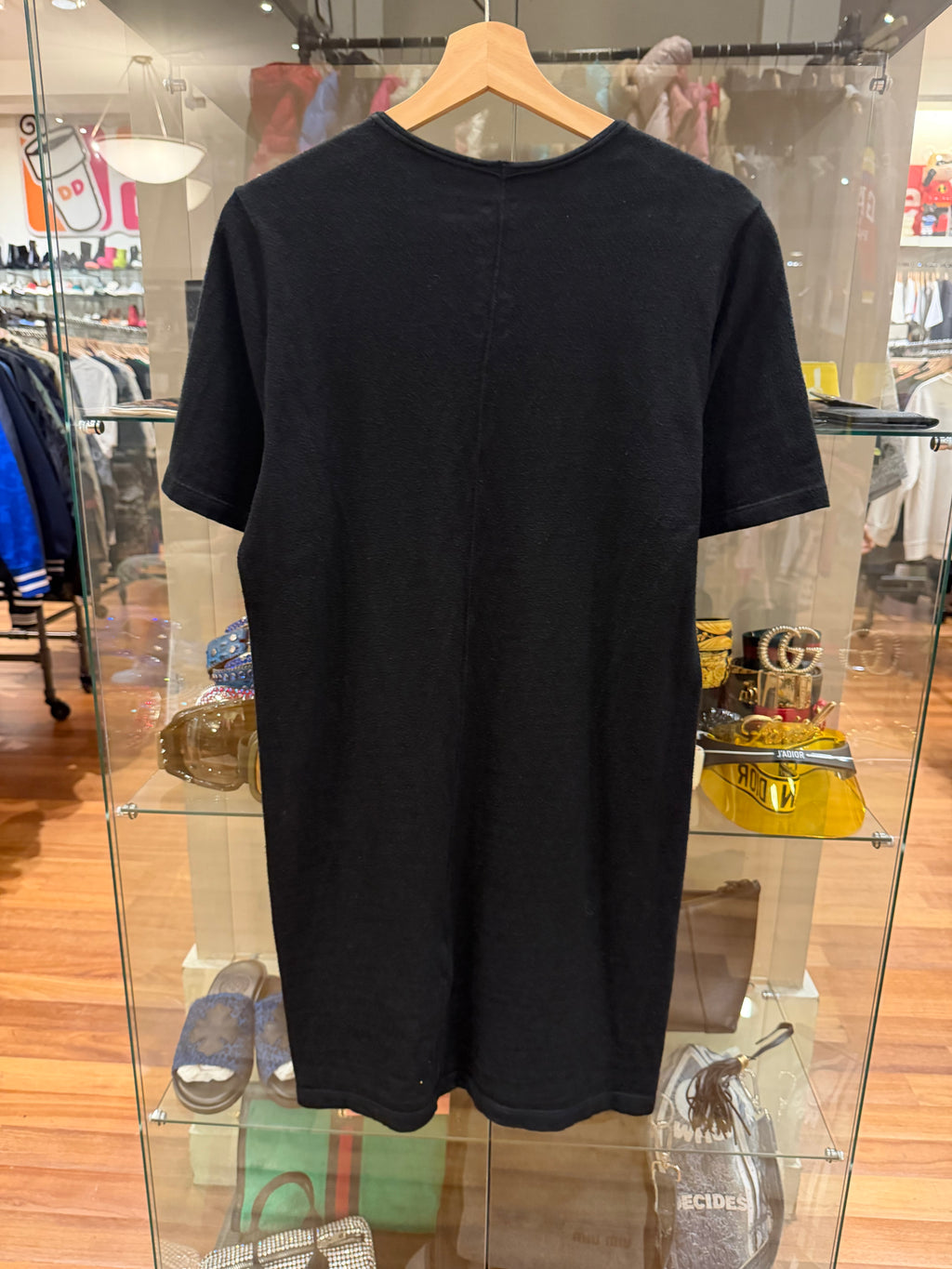 Rick Owen’s DRKSHDW Knit Level Tee - Black
