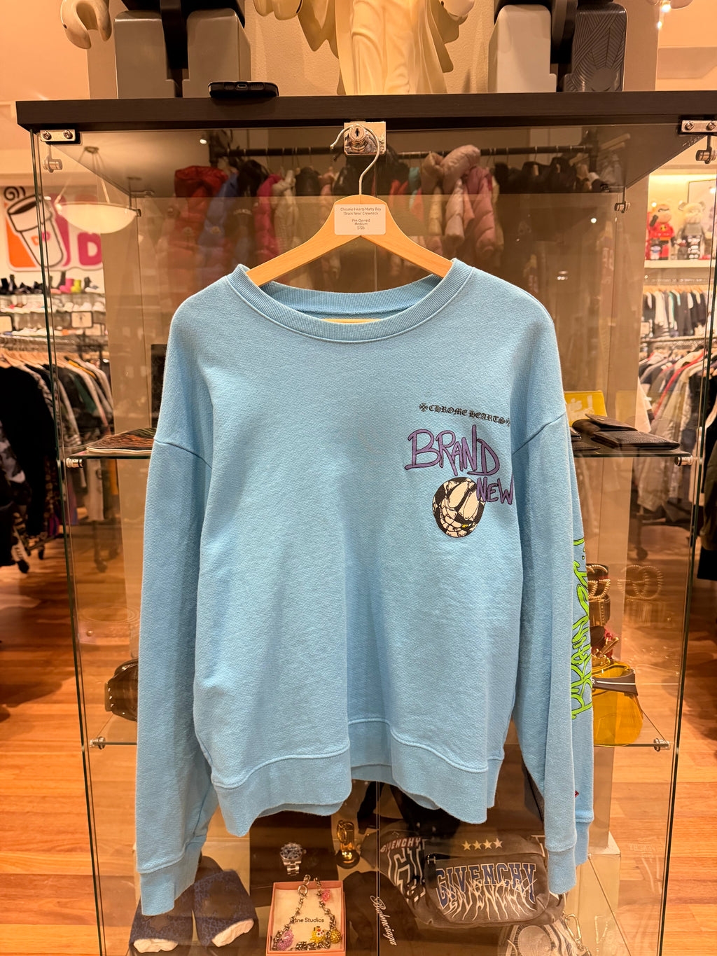 Chrome Hearts Matty Boy ‘Brain New’ Crewneck