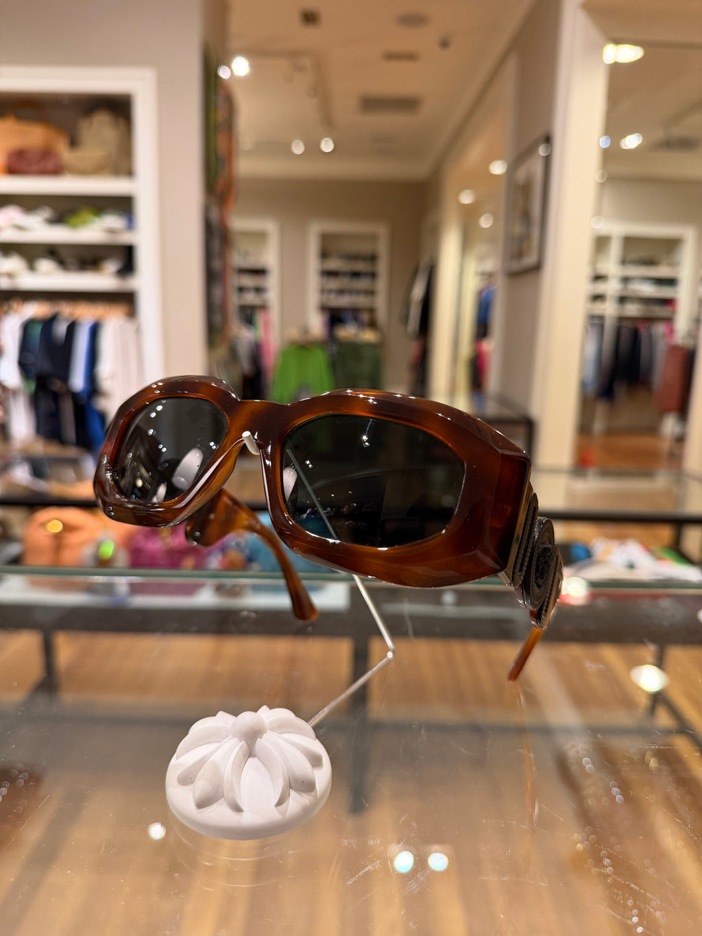 Versace Maxi Medusa Biggie Sunglasses - Brown