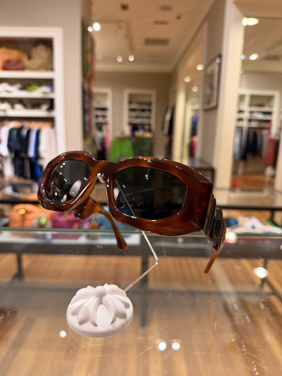 Versace Maxi Medusa Biggie Sunglasses - Brown