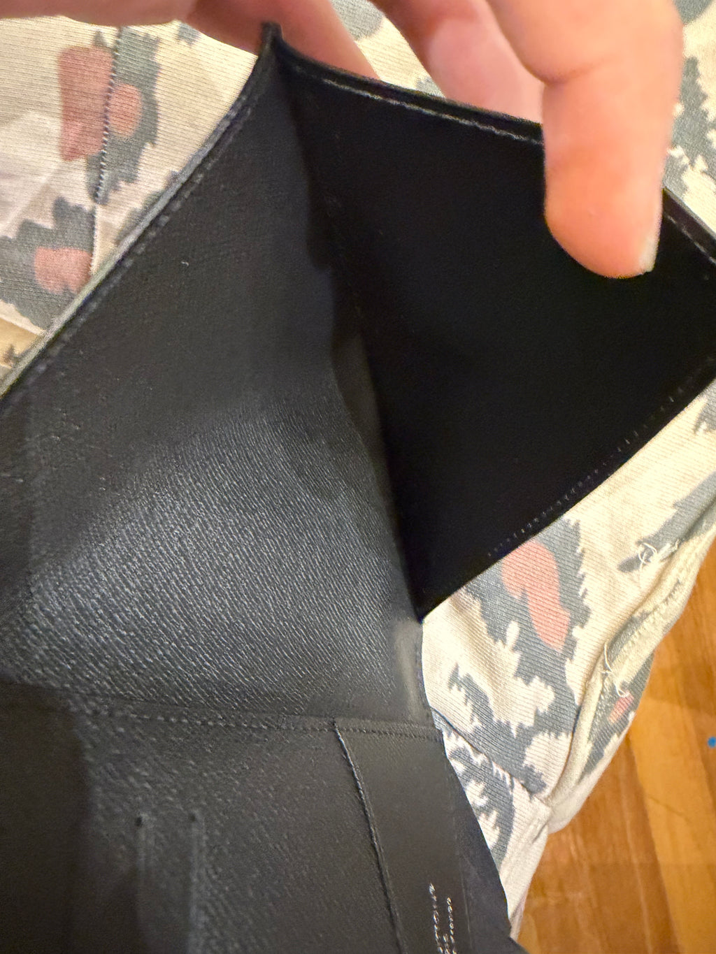 Louis Vuitton Monogram Eclipse Passport Cover