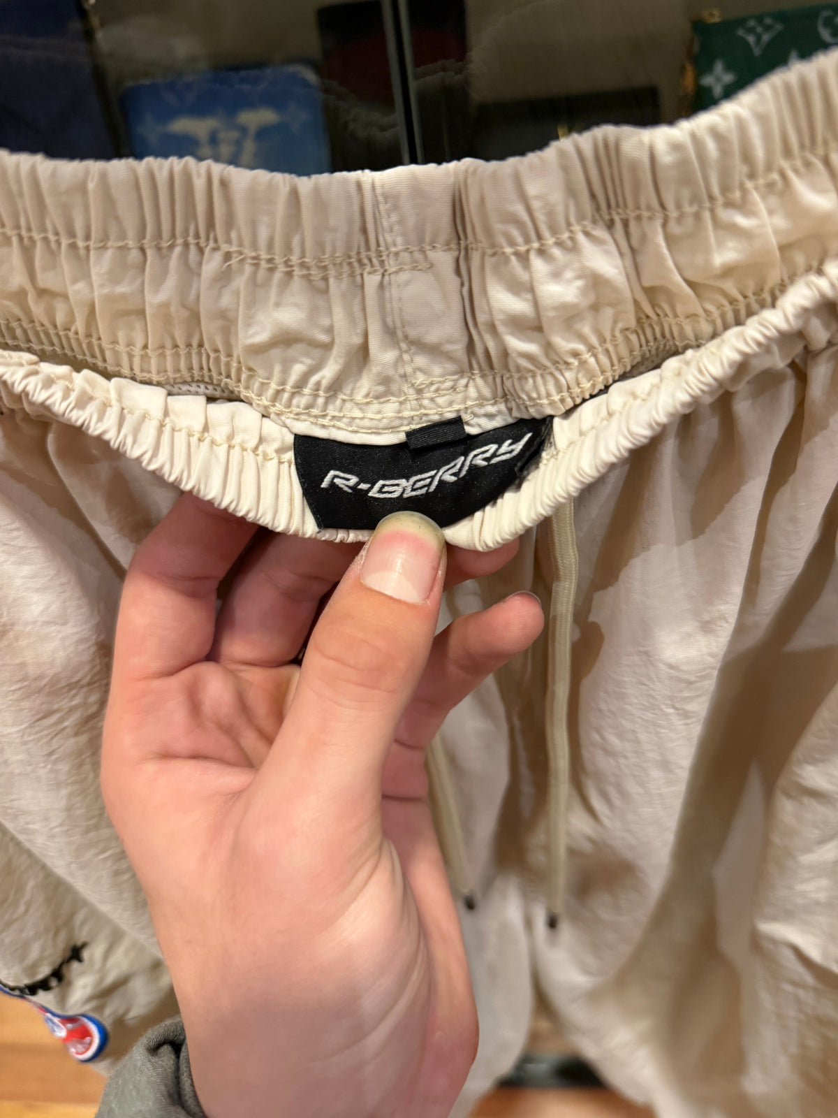 Rasberry Hills Cashew Track Pants - Cream