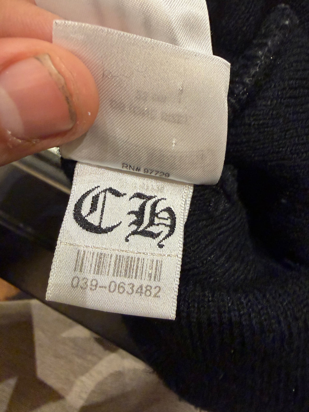 Chrome Hearts Logo Beanie - Black
