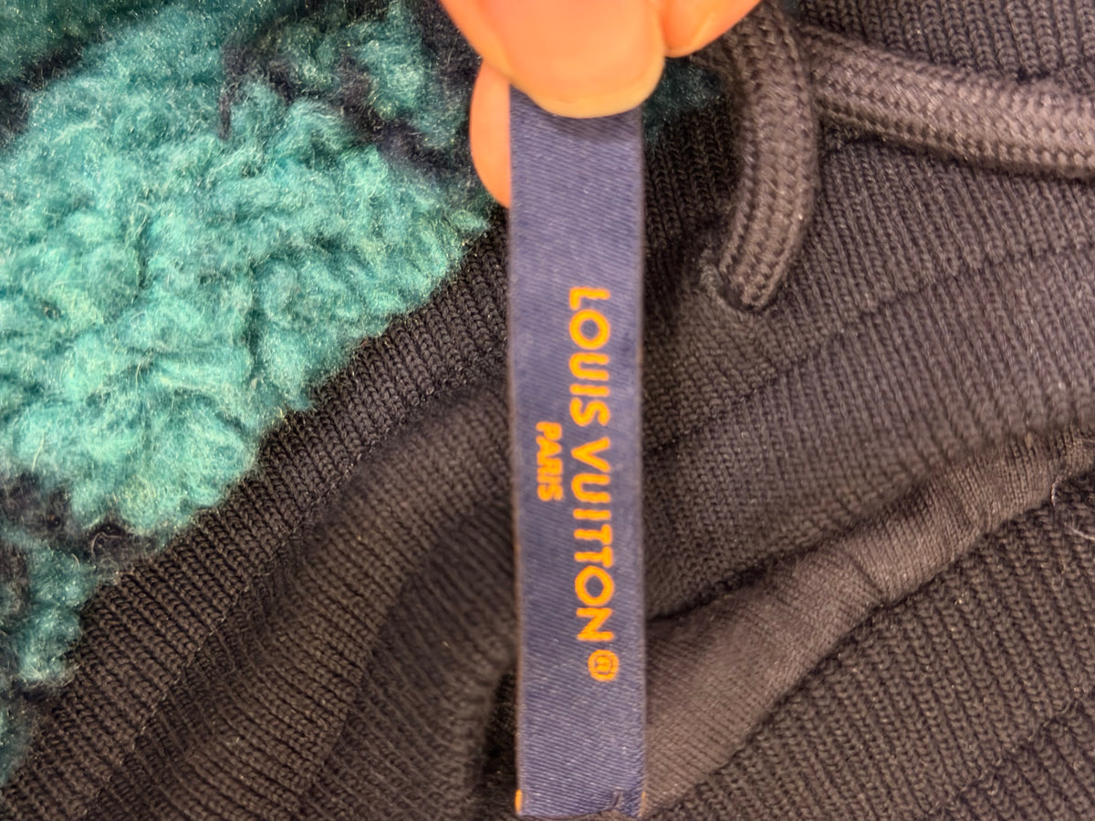 Louis Vuitton Monogram Camo Fleece Pants