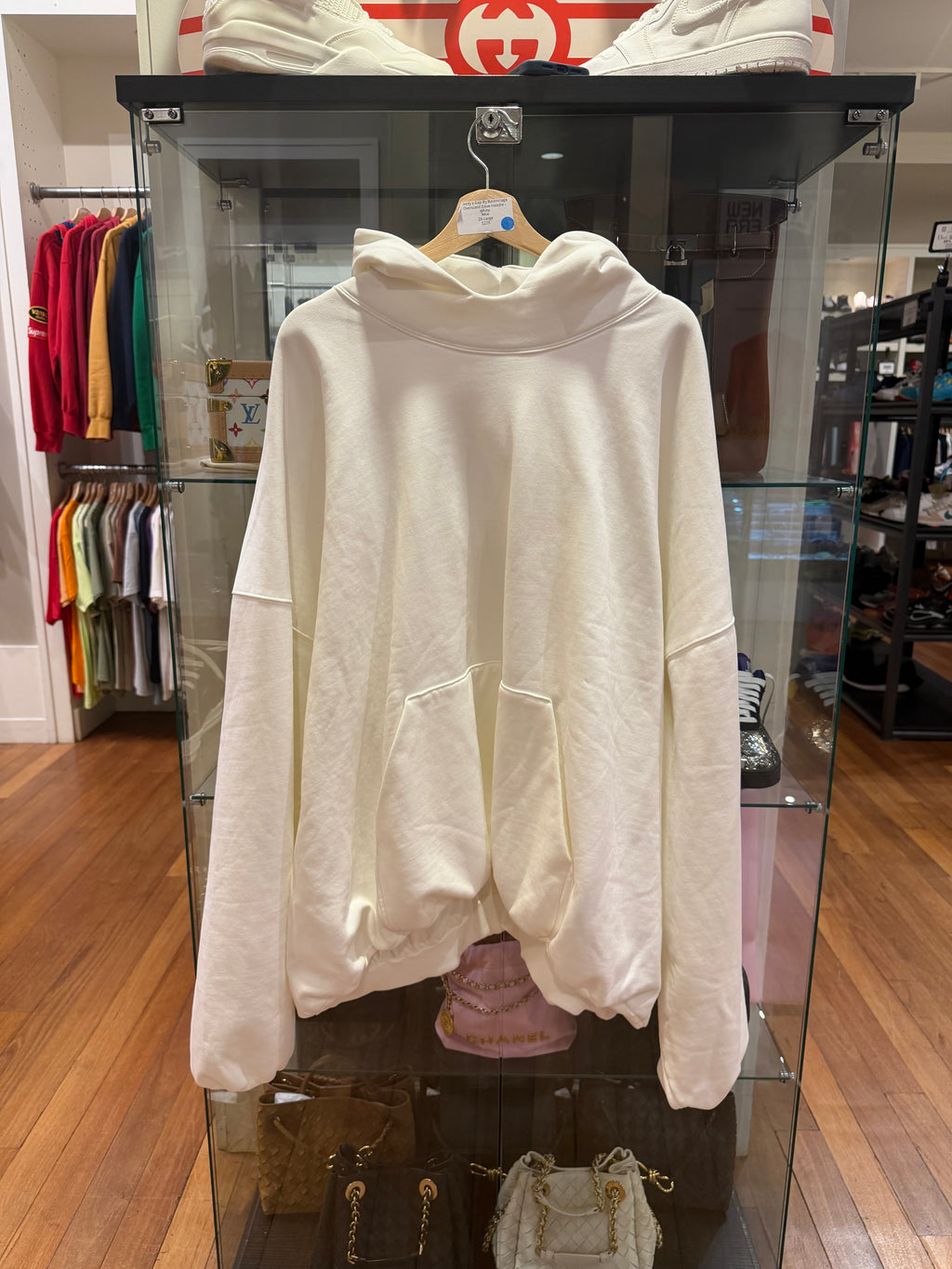 Yeezy x Gap By Balenciaga Oversized Dove Hoodie - White
