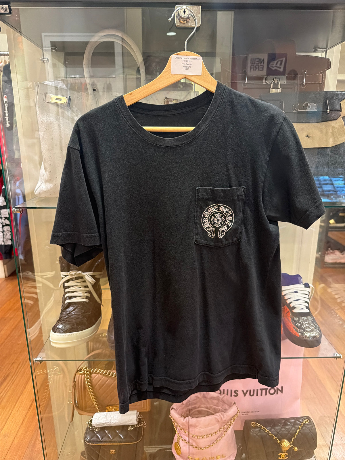 Chrome Hearts Horseshoe Floral Tee