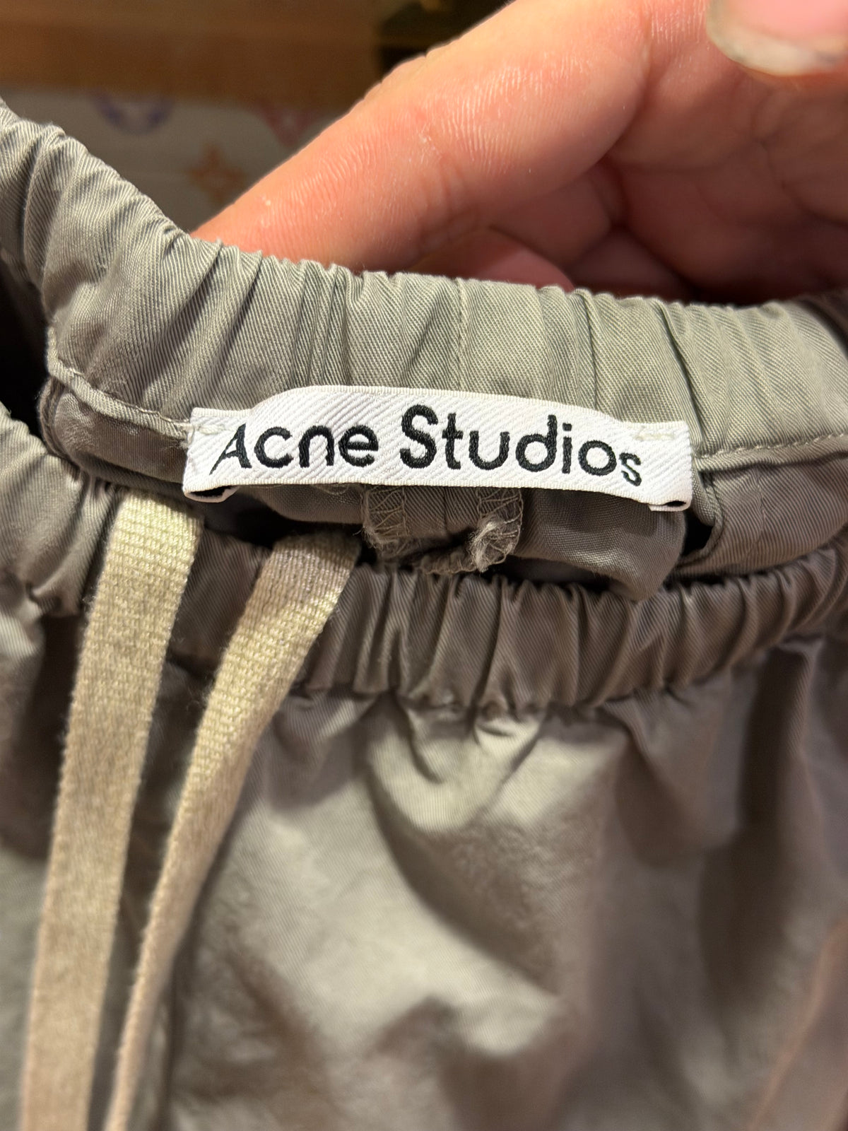 Acne Studios Cargo Joggers - Olive