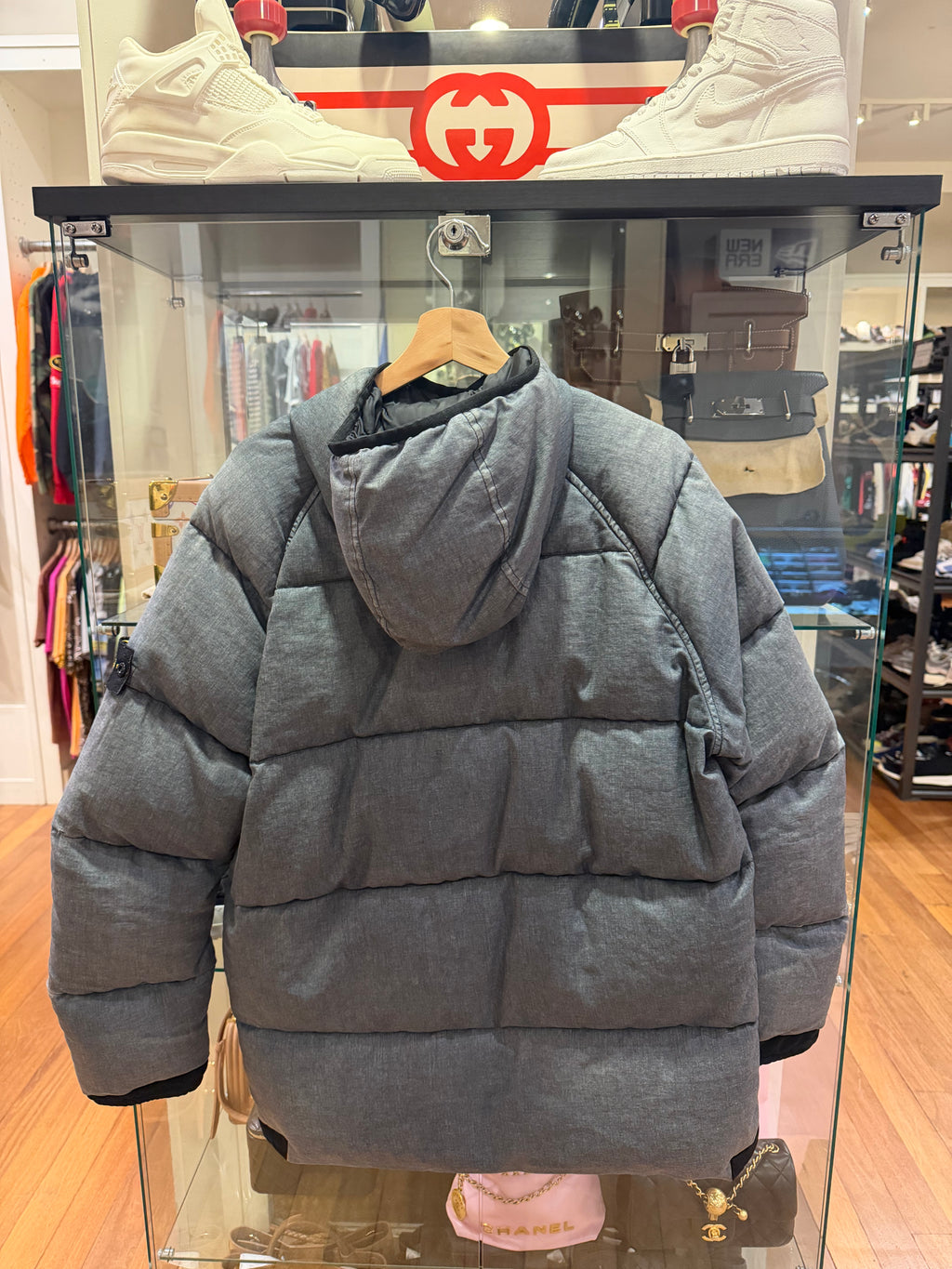 Stone Island Lino Resinato Down Jacket