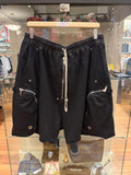 Rick Owen’s Bauhaus Cargo Shorts - Black