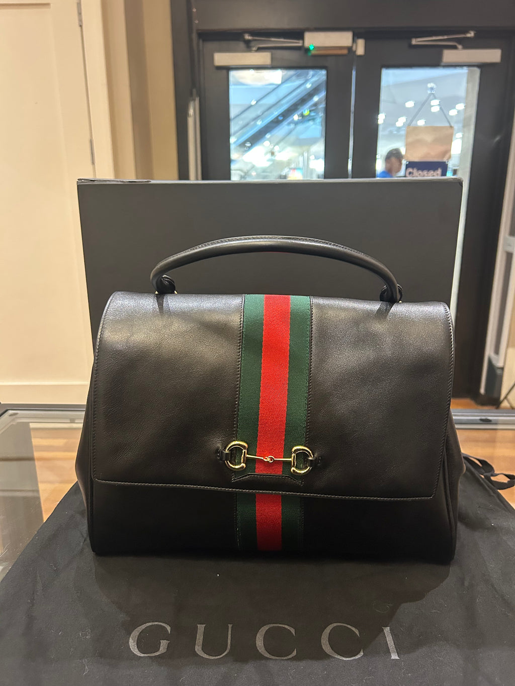 Gucci Paparazzo Medium Top Handle Bag