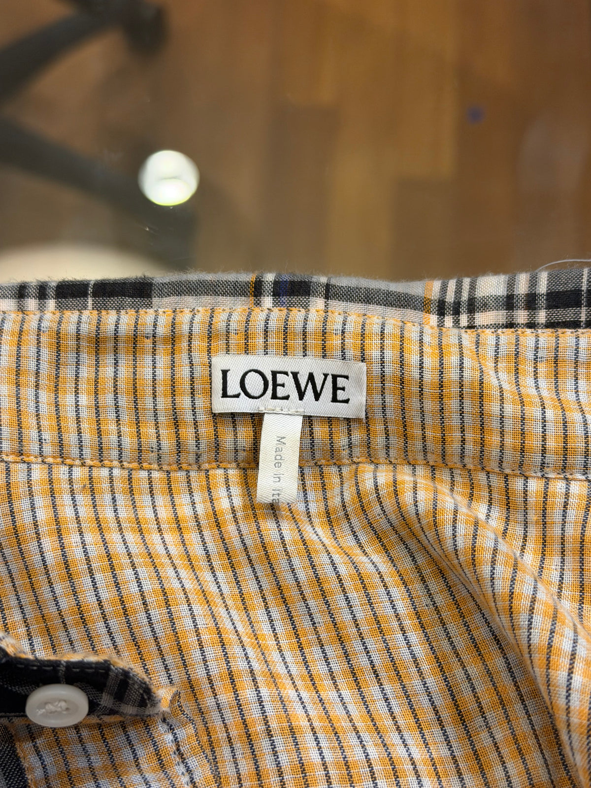 Loewe Button Up Shirt - Grey