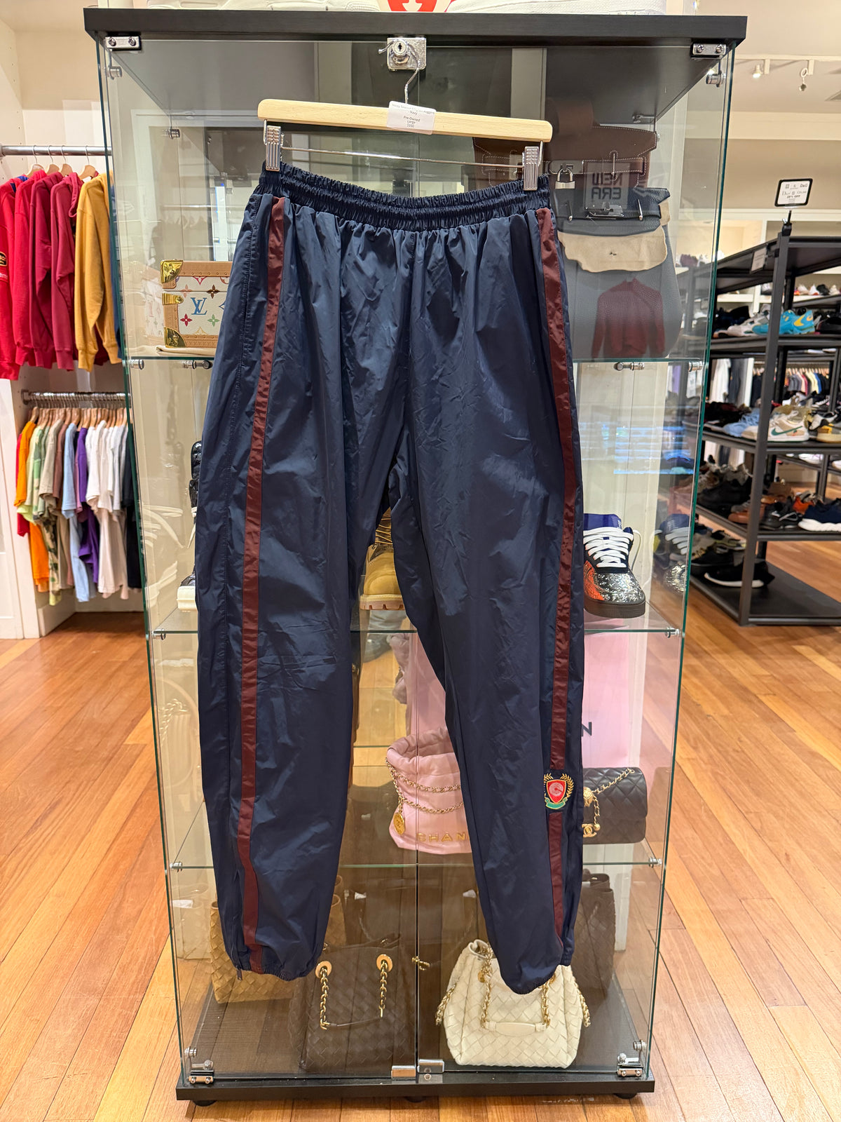Yeezy Season 5 Nylon Joggers
- Navy