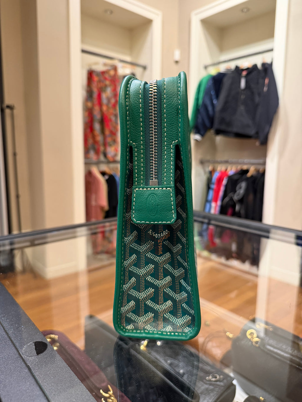 Goyard GM Toiletry Bag - Green