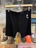 Chrome Hearts Logo Embroidered Ribbed Biker Shorts (WMNS) - Black