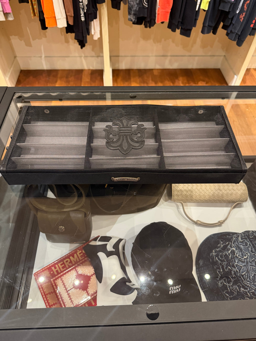 Chrome Hearts Patch Glasses Case