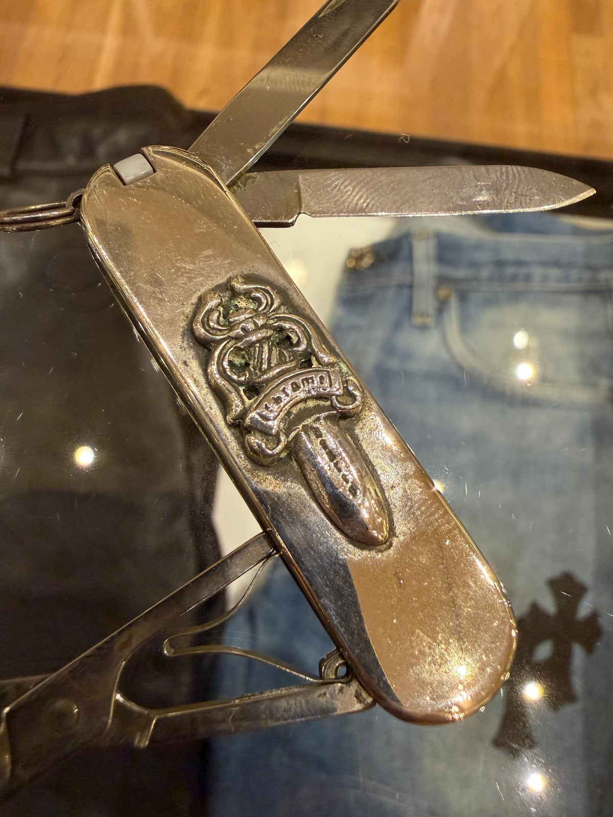 Chrome Hearts Dagger Swiss Army Knife - Silver
