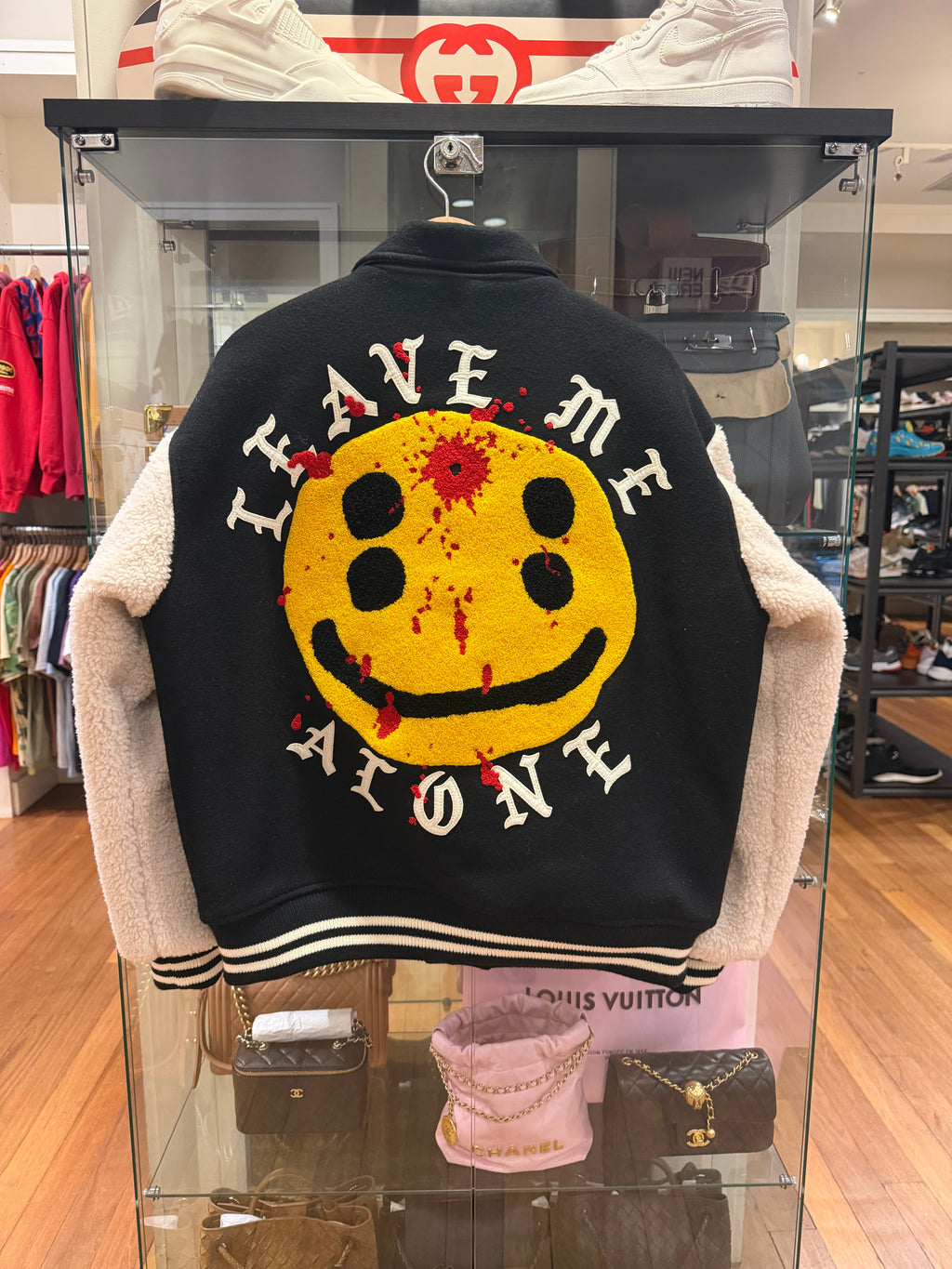 Saint Michael X CPFM ‘Leave Me Alone’ Varsity Jacket